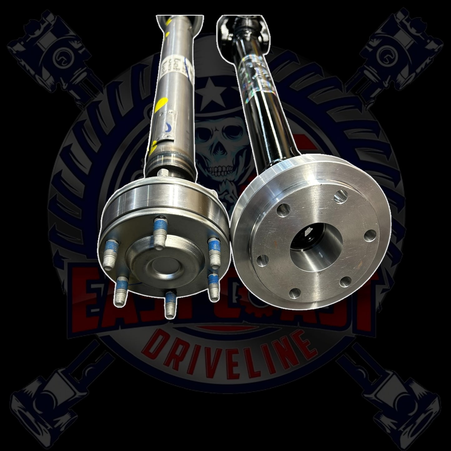 2021-2025 Ford F150, 2022-2025 Expedition, 2022-2025 Lincoln Navigator - ml3z4a376c- Front HD 1310 CV Slip Style Driveshaft with Aluminum Adapter Plate. Replaces OEM ML3Z-4A376-C, ML3Z4A376C