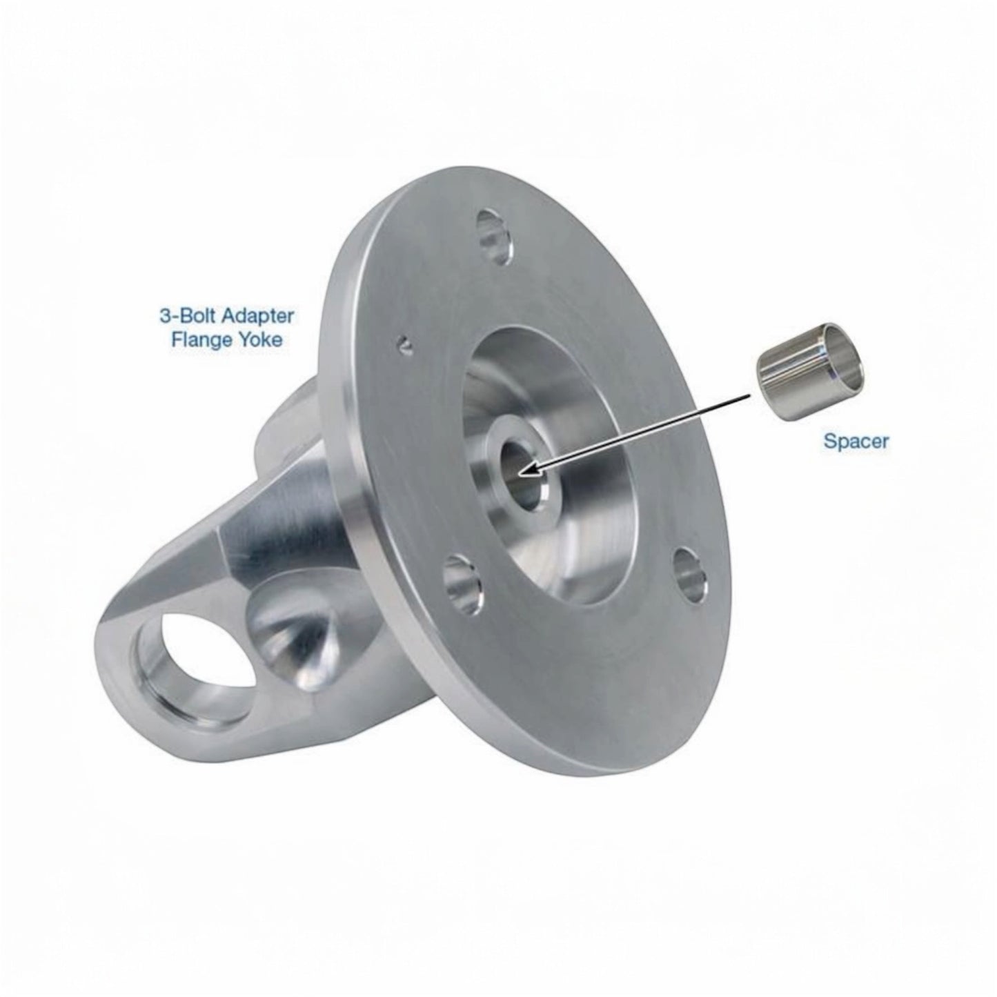 Sonnax Adapter Flange Yoke- T35-BMWF-01K- 105mm 3 Bolt 1350 Series for BMW & Supra