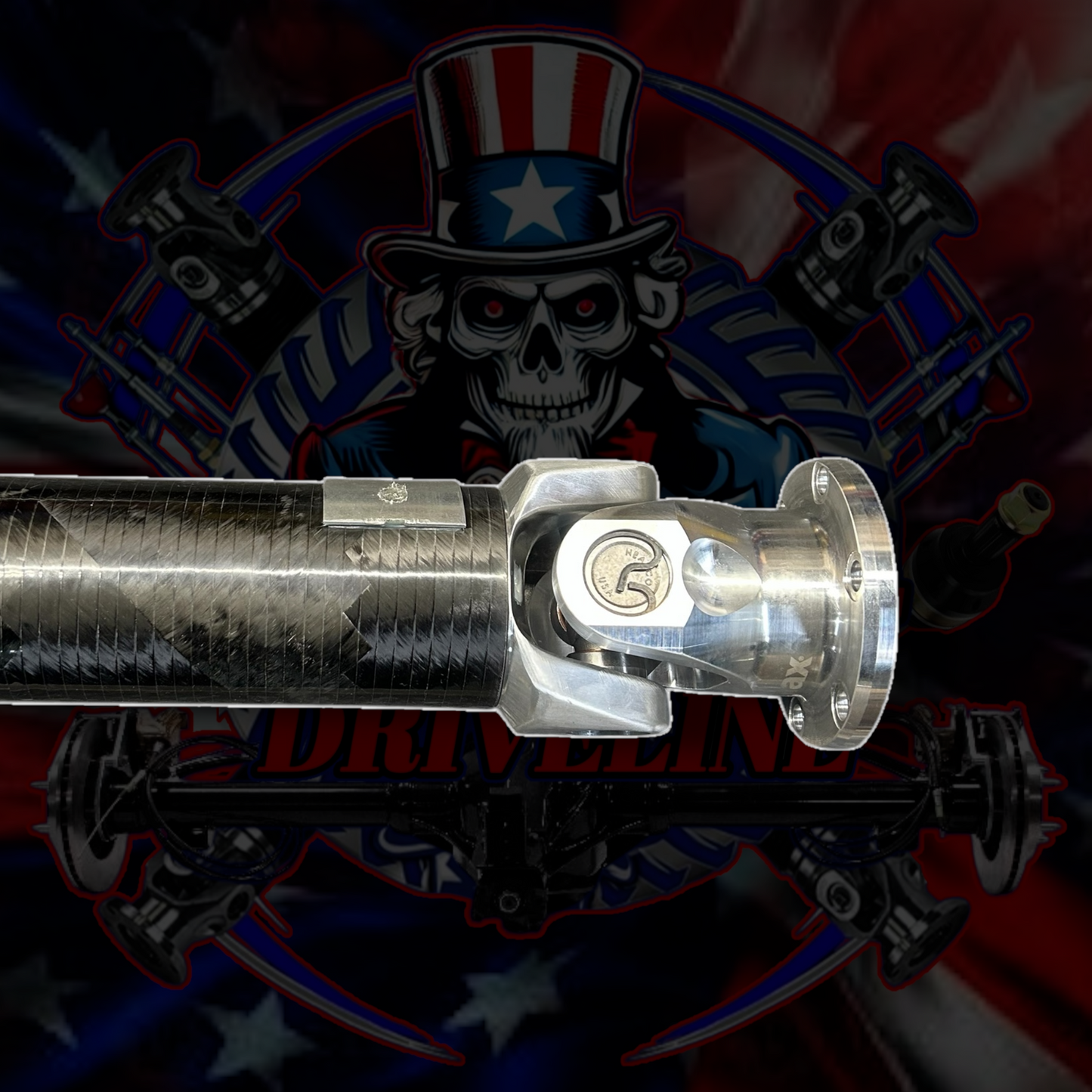 2023+ Nissan Z Automatic 9 Speed HD 1-Piece Carbon Fiber or Aluminum Driveshaft. OEM 37000-6GPOB, 370006GPOB 37000-6GP0C, 370006GP0C