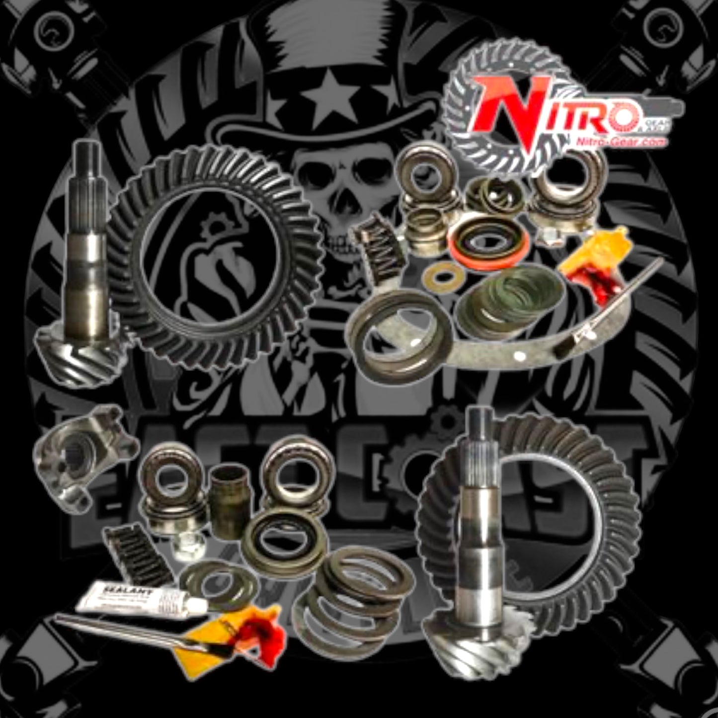 1996-2004 Jeep Grand Cherokee ZJ / WJ with Dana 30 Short Front & Dana 44 HD Rear Nitro Gear Package