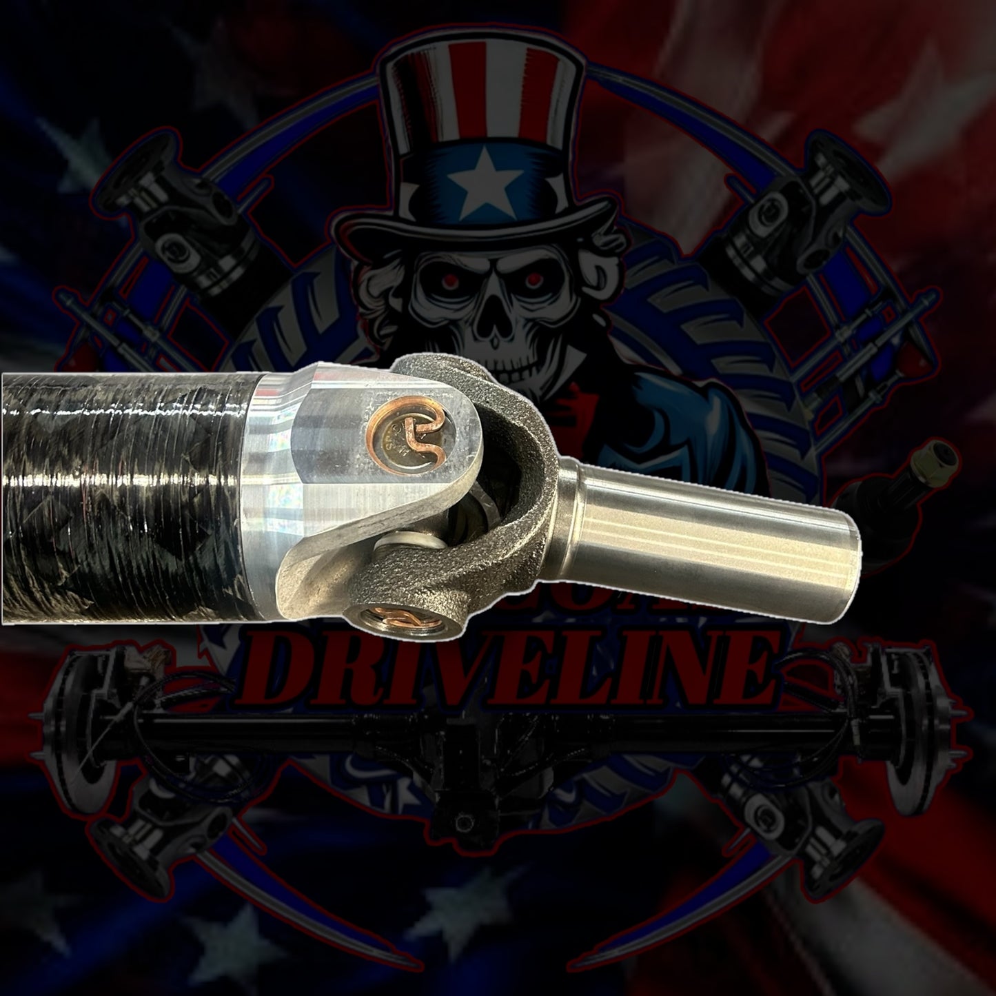 2023+ Nissan Z Manual 6 Speed HD 1-Piece Carbon Fiber or Aluminum Driveshaft. OEM 37000-1EA0A, 370001EA0A