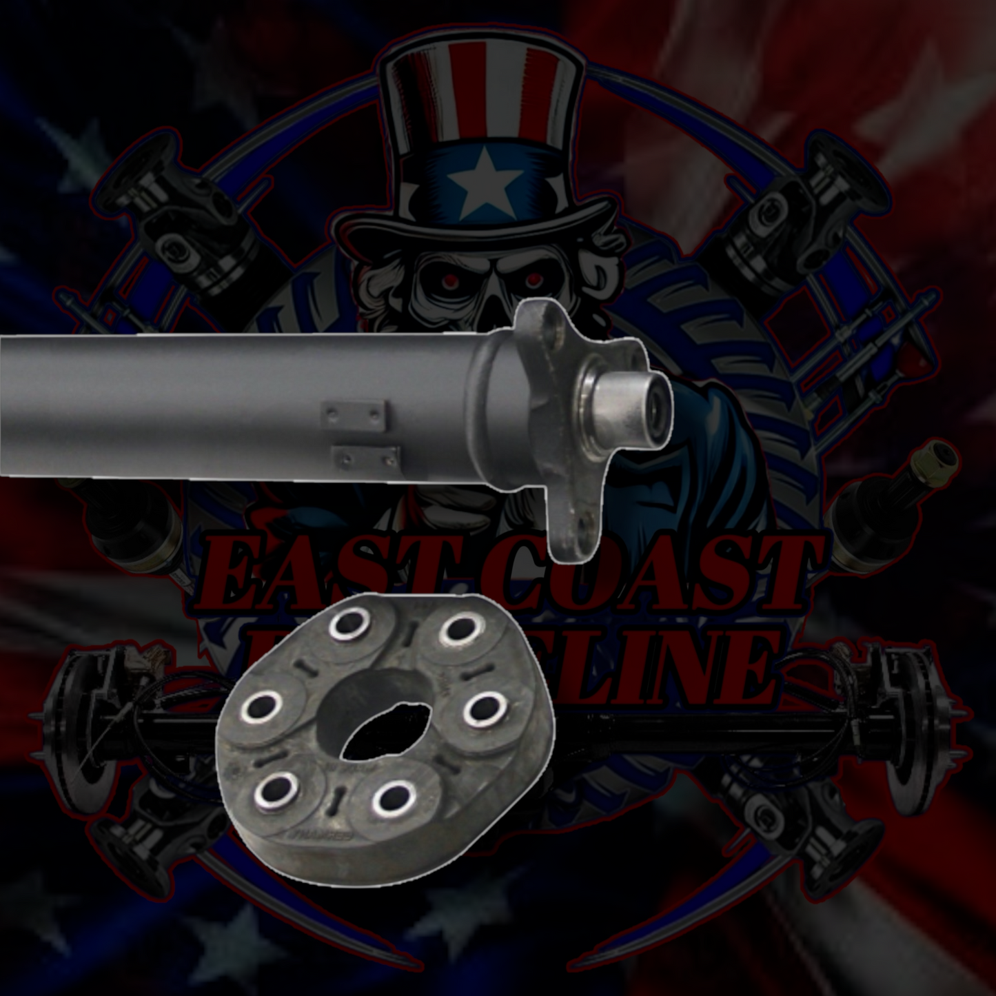 2006-2014 Dodge Charger Auto 5 Speed RT, SE, Pursuit, SRT8/ Chrysler 300 C, C SRT8, C Luxury, S -5.7L V8 HD Driveshaft. Upgraded verson of Mopar 4578036AH