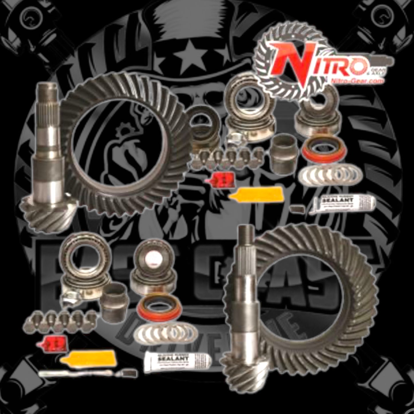 2005-2010 Jeep Grand Cherokee WK, Jeep Commander XK Nitro Gear Package 4.11 Ratio