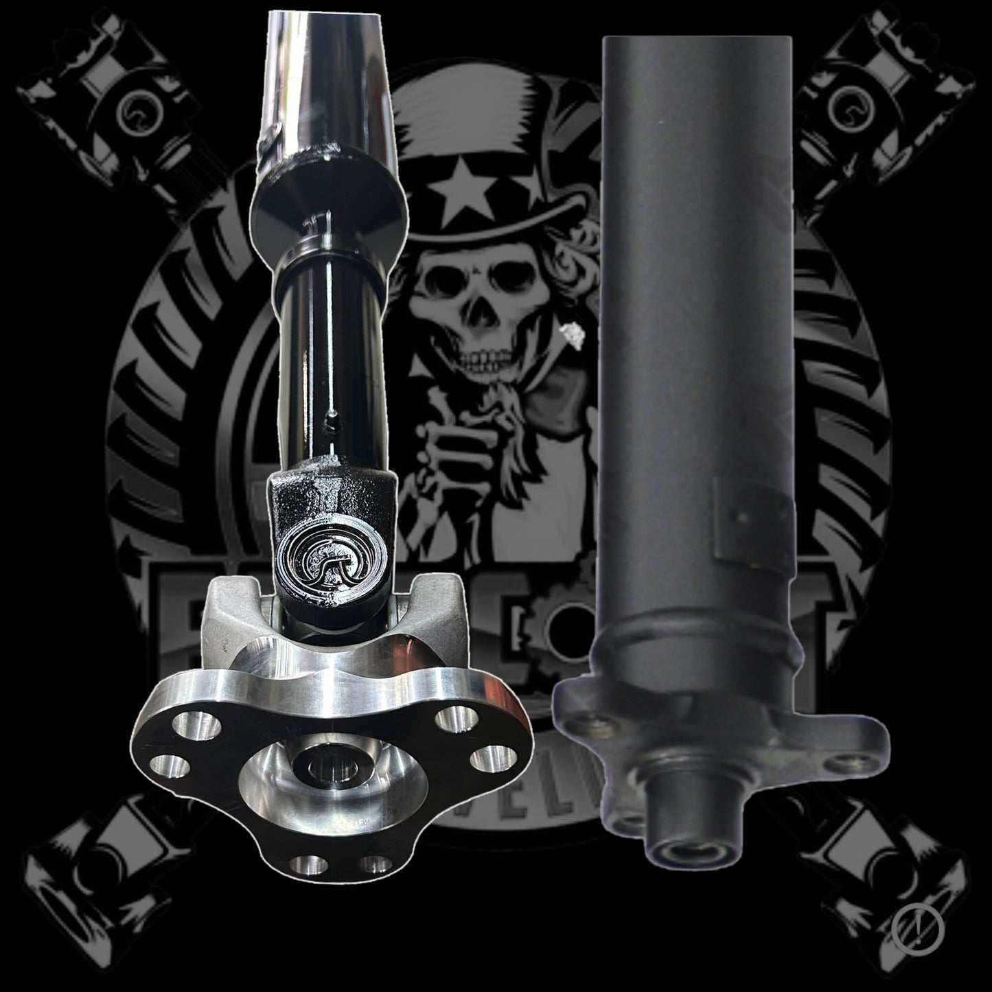 2008-2014 Dodge Challenger RWD Manual 5.7L/6.1L (3 Bolt Front, 3 Bolt Rear) HD 1 Piece Driveshaft. Replaces Mopar P4593856AD, 4593856AD