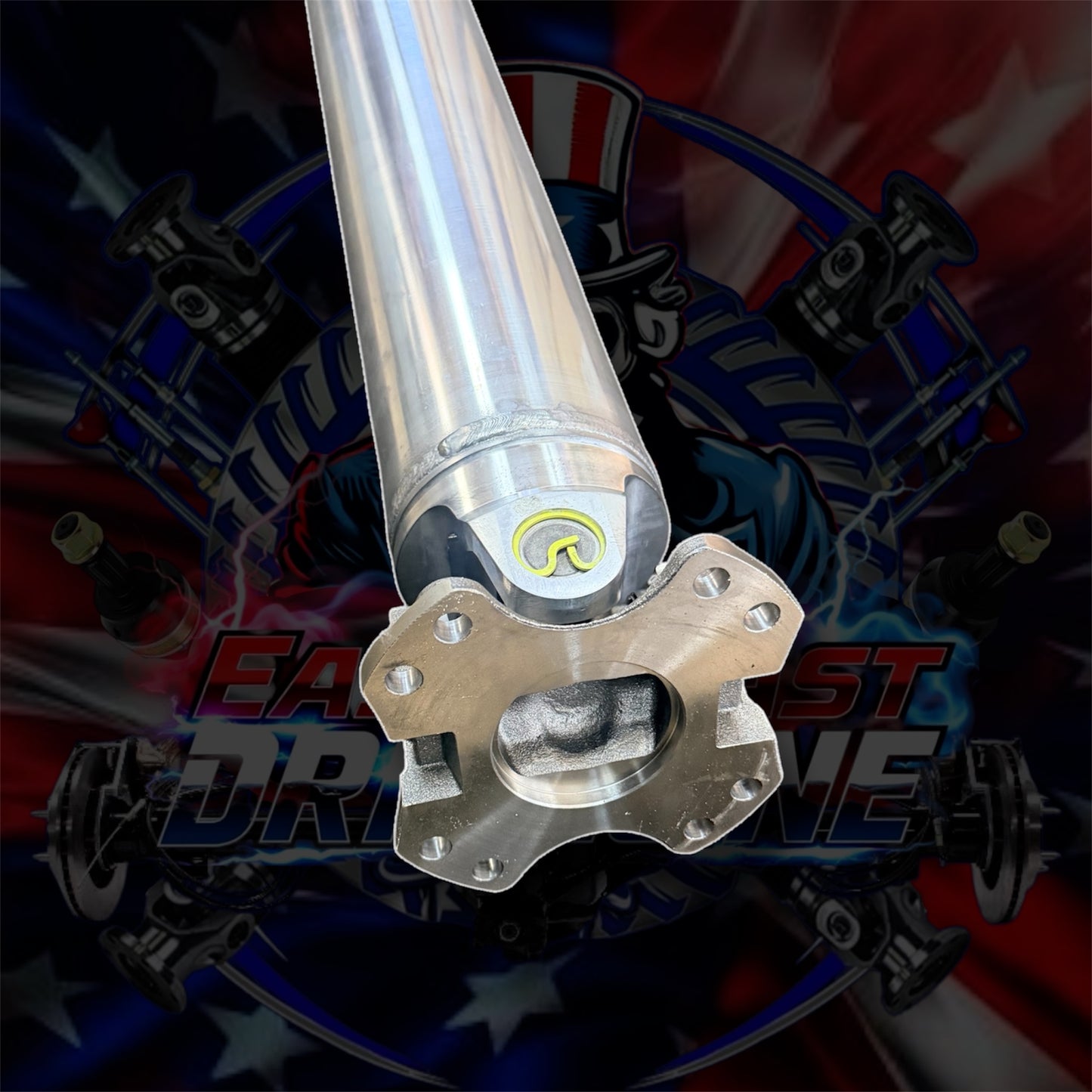 2020-2025 GM Silverado 3500HD, Sierra 3500HD. 4WD. 6.6L V8 Diesel. HD Rear Upgraded Aluminum Driveshaft- Regular cab chassis. 170.8 WB - Replaces GM- 84922968, 84620594
