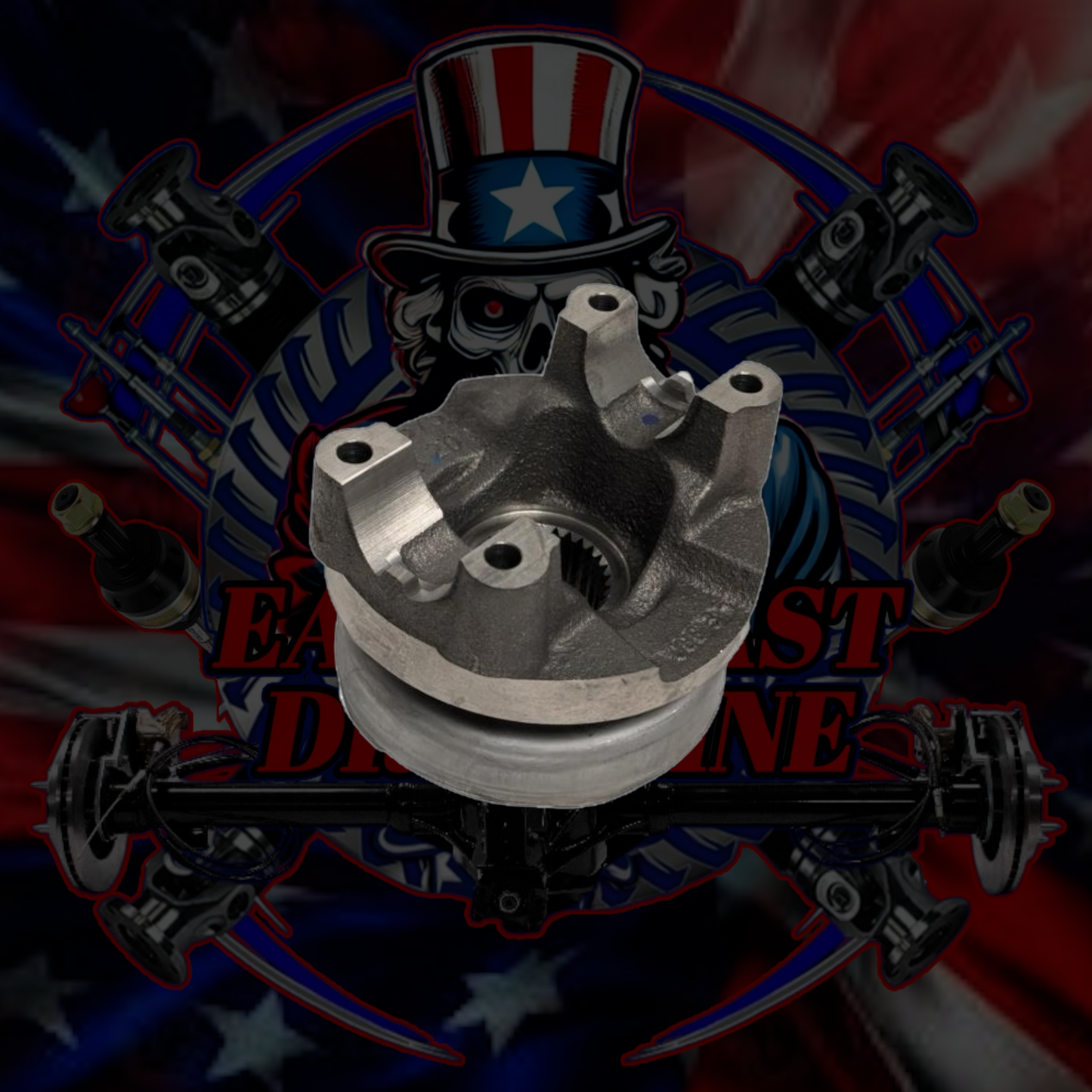 GM 11.5” / 10.5” AAM Rear Differential Pinion Yoke 1480/1485 Series 30 Spline without Dampener