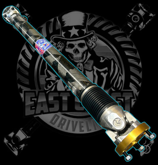 2013-2016 M5 4.4L-F10 F12 DCT, 2014-2019 M6 4.4L-F06, 2018 640i/650i 3.0L HD 1 Piece Carbon Fiber or Aluminum Driveshaft BMW OEM 26112284490, 26-11-2-284-490 DCT & Manual