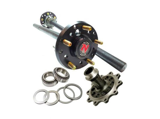 Chromoly Rear Axle Shaft Bundle with 35 Spline Nitro Full Spool for Dana 44
