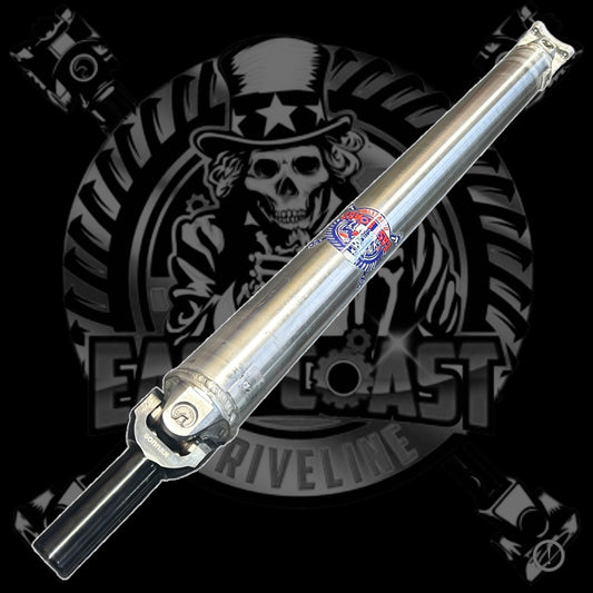 2021-2025 Ford F-150 5.0L Shelby Supercharger - ml3z4602y- AWD/4WD HD Rear Upgraded Aluminum or Carbon Fiber Driveshaft with Chromoly on Slip Yoke and Billet Aluminum Rear Flange Yoke. 9.75” Rear Differential with 122” wheelbase