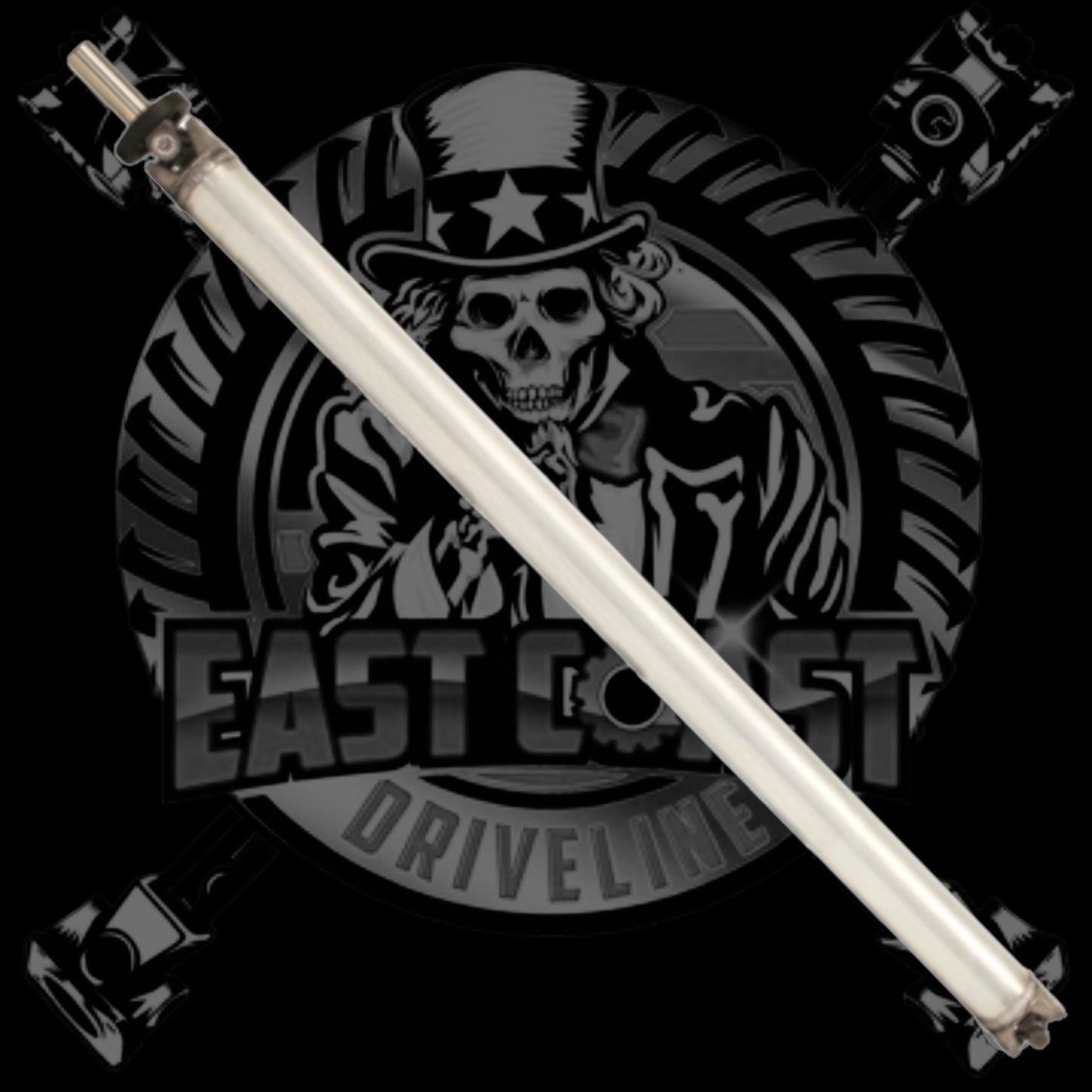 1994-1999 Dodge Ram 1500/2500 RWD/2WD Automatic 1 Piece HD Aluminum Driveshaft for Regular Cab Long Bed 135”WB (12 Bolts on Rear Dana M70 Differential Cover!)
