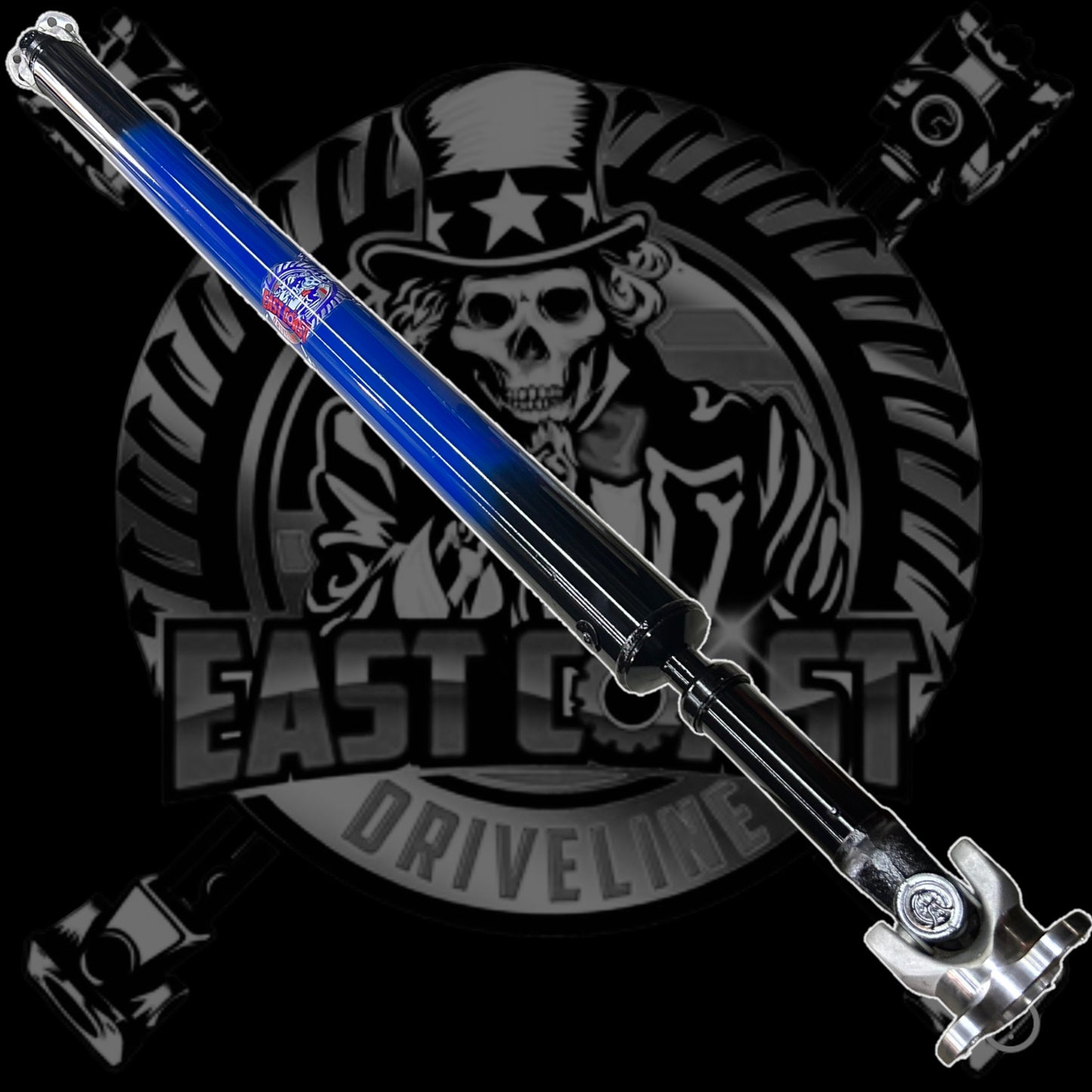 2008-2014 Dodge Challenger RWD Manual 5.7L/6.1L (3 Bolt Front, 3 Bolt Rear) HD 1 Piece Driveshaft. Replaces Mopar P4593856AD, 4593856AD