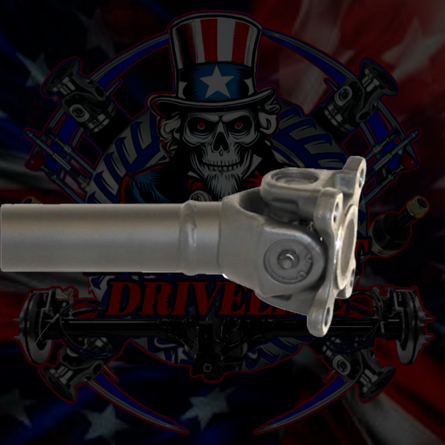 2012-2021 BMW 228, 230, 320, 328, 330, 335, 340i, 428, 430, 440, 435, M235 & M240 Front Driveshaft with Serviceable U-Joints. Replaces OEM 26-20-9-425-910, 26-20-7-632-650, 26-20-8-626-955