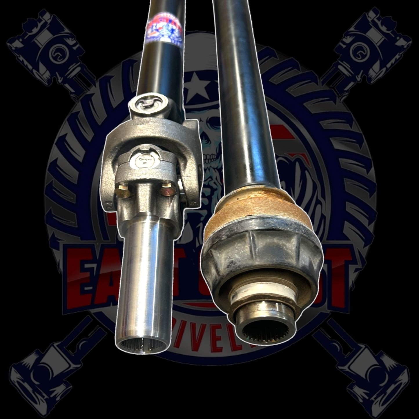 2019-2023 GMC Sierra / Chevy Silverado 1500 5.3L & 6.2L 4WD 4x4 Upgraded HD FRONT Driveshaft. Replaces OEM 23370093