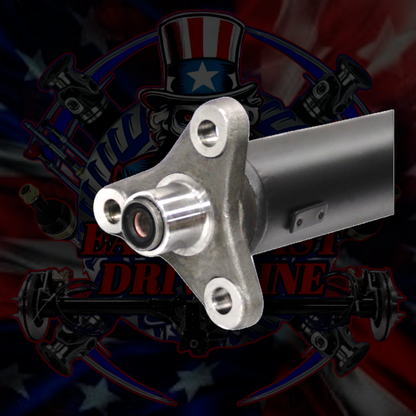 1994-1998 BMW 750iL- 26101227993- E38 RWD Automatic Upgraded 2 Piece Driveshaft with Serviceable U-Joint (215 Differential)- Replaces BMW OEM 26101227993, 26-10-1-227-993