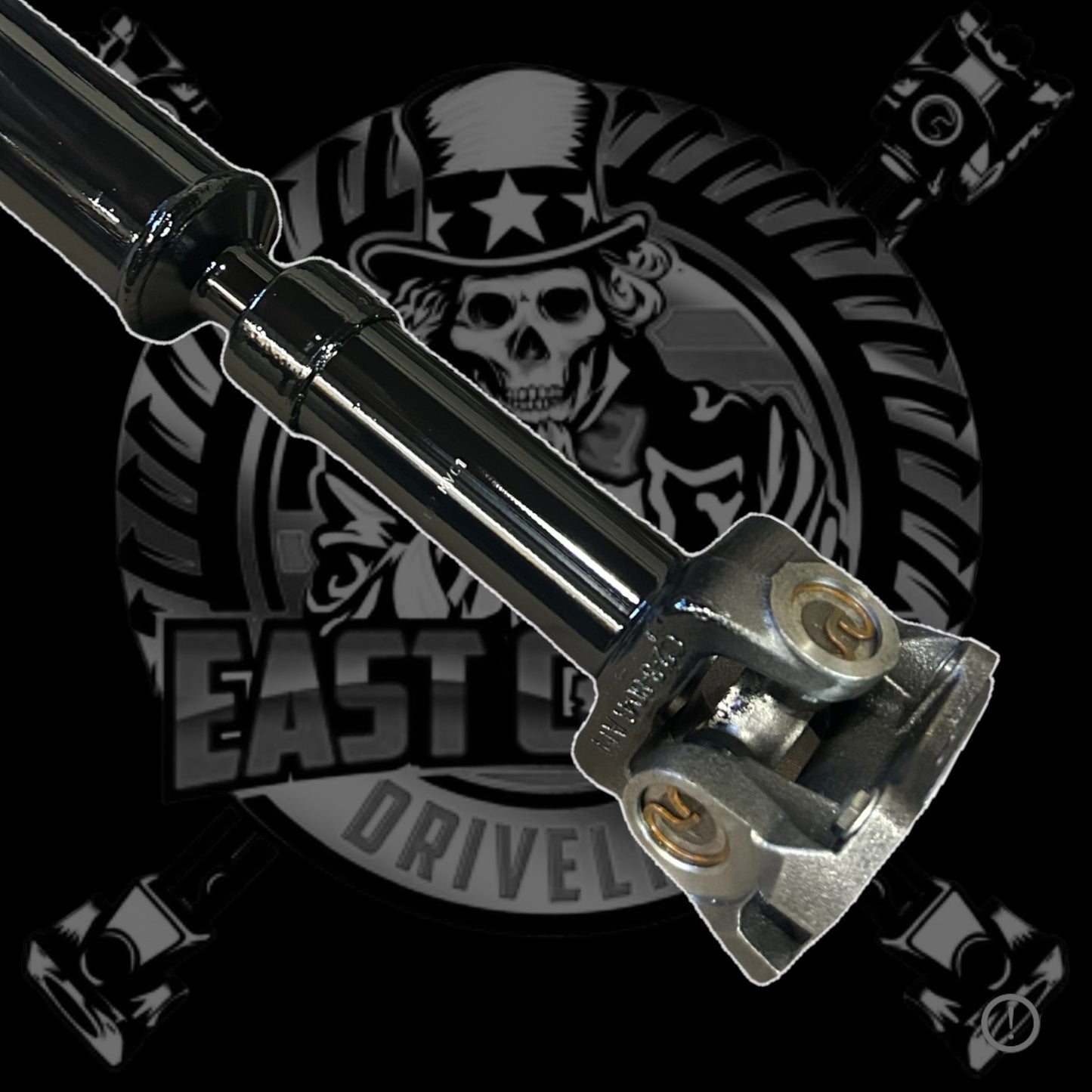 2005-2015 Toyota Tacoma AWD/4WD Rear 2 Piece Upgraded Driveshaft with Double Cardan on Rear Half going to Differential
