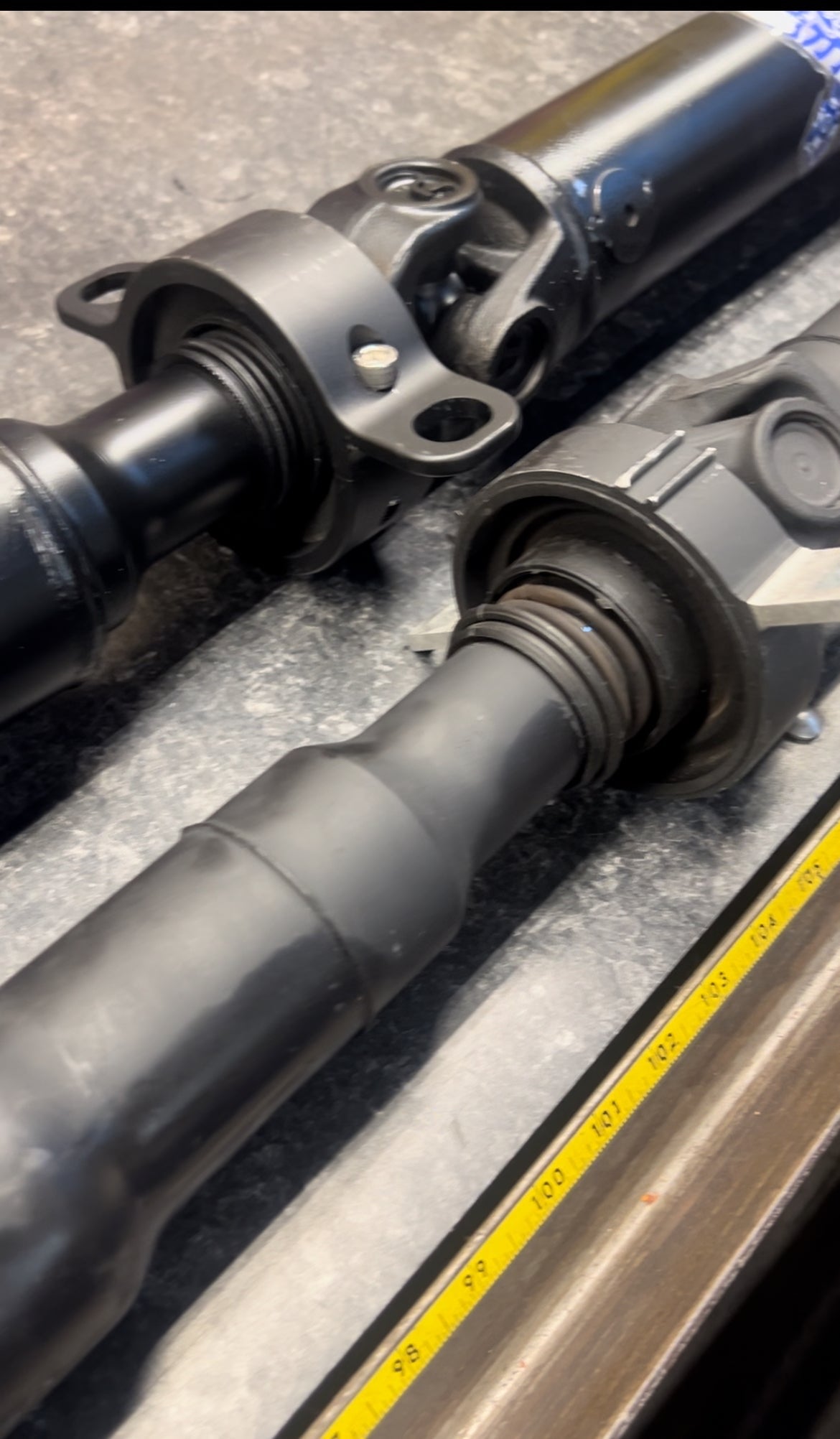 2020-2024 BMW X3M F97/X4M & M Competition F98 S58 3.0L HD 1 Piece Aluminum or Carbon Fiber Driveshaft. Replaces BMW OEM 26-10-9-504-250, 26109504250, 26-10-7-908-443, 26107908443