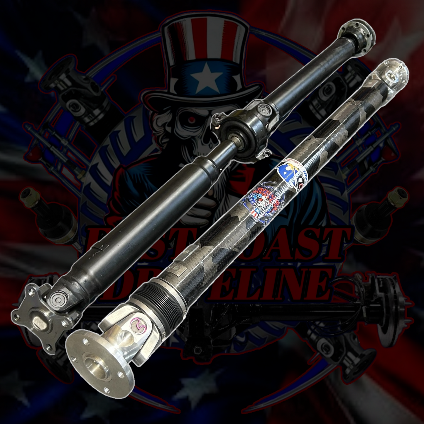 2023+ Nissan Z Automatic 9 Speed HD 1-Piece Carbon Fiber or Aluminum Driveshaft. OEM 37000-6GPOB, 370006GPOB 37000-6GP0C, 370006GP0C