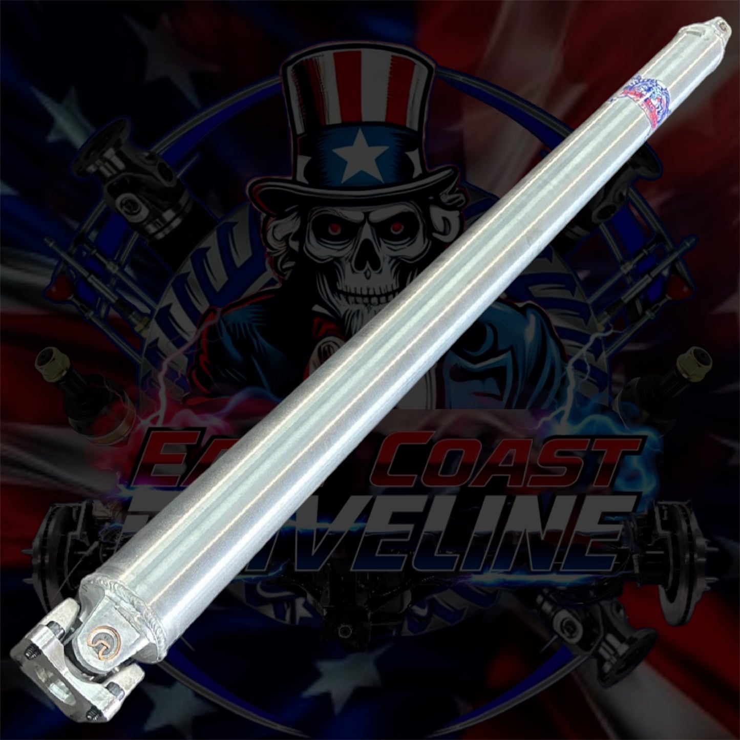 1996-2002 Ford Mustang GT 4.6L Automatic HD Driveshaft- Aluminum, Carbon Fiber, or Chromoly Steel