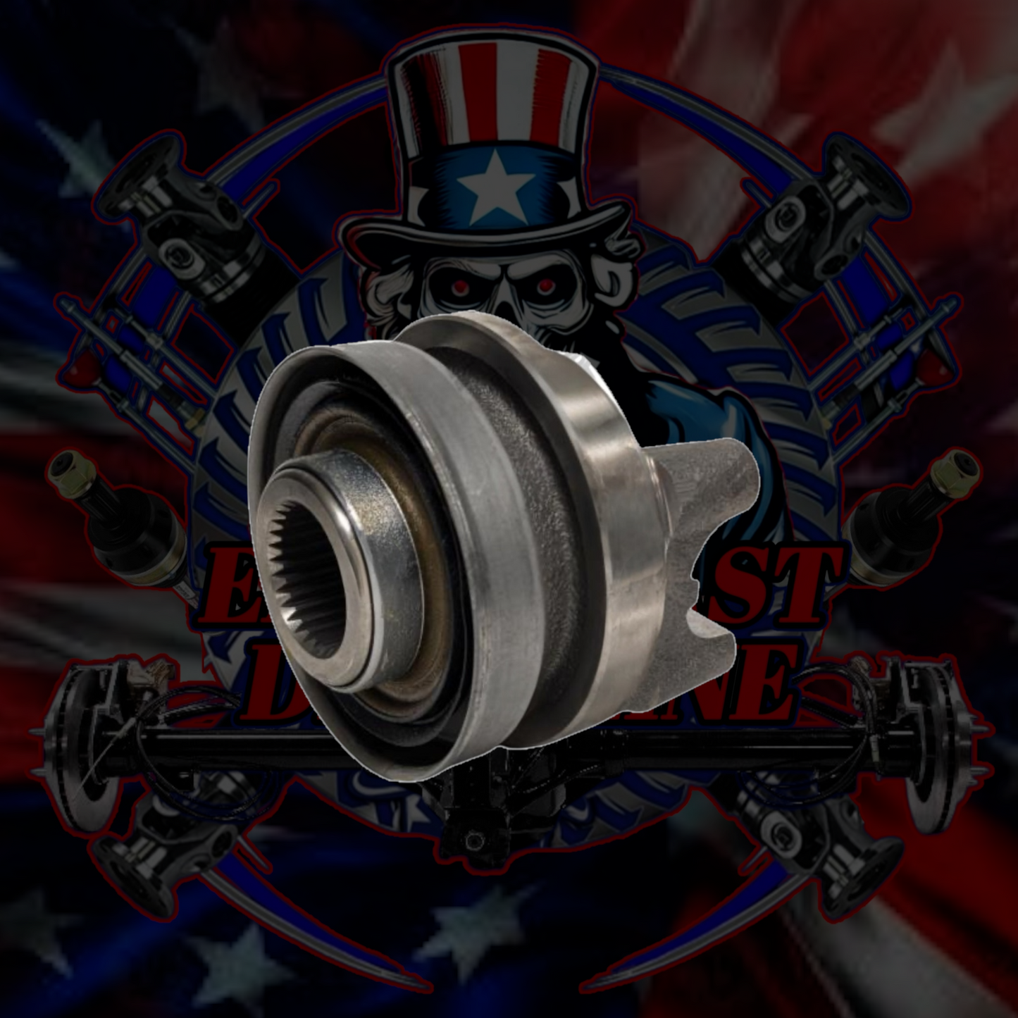 GM 11.5” / 10.5” AAM Rear Differential Pinion Yoke 1480/1485 Series 30 Spline without Dampener