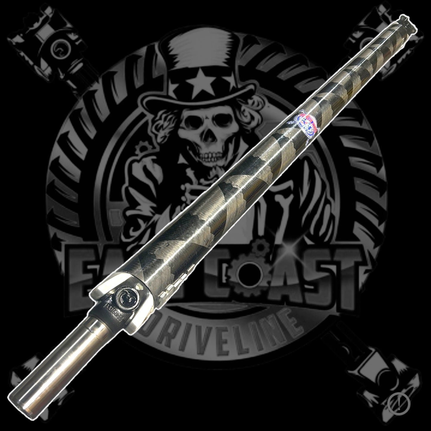 Dodge Ram 2500/3500 Diesel HD Rear Carbon Fiber Driveshaft 1480 Series. Must Provide Measurement from Seal of Transfer Case to Flat of Rear Differential