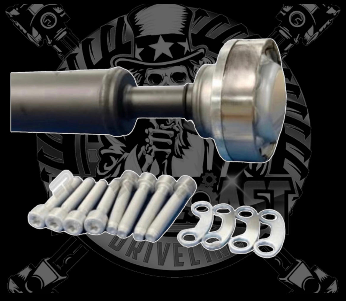 2015-2023 Dodge Challenger Manual Rwd/2wd Rear 2 Piece Stock Replacement Driveshaft