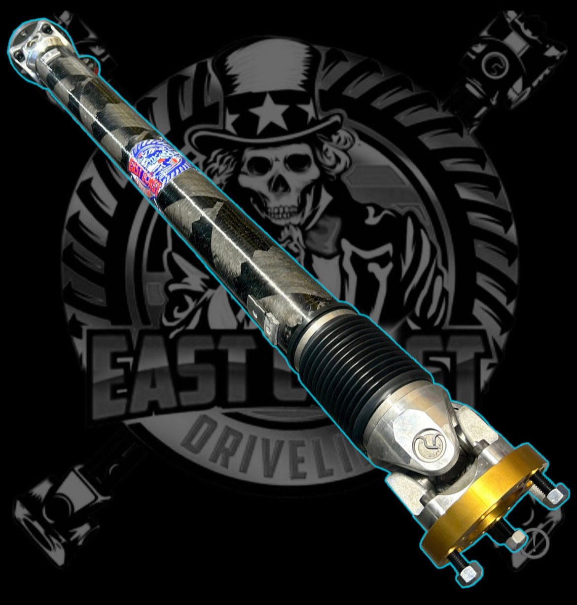 2017-2022 BMW 530i 2.0L/ 540i/ 540i xDrive 3.0L G30 HD 1 Piece Aluminum or Carbon Fiber Driveshaft. BMW OEM # 26108685909 or 26-10-8-685-909