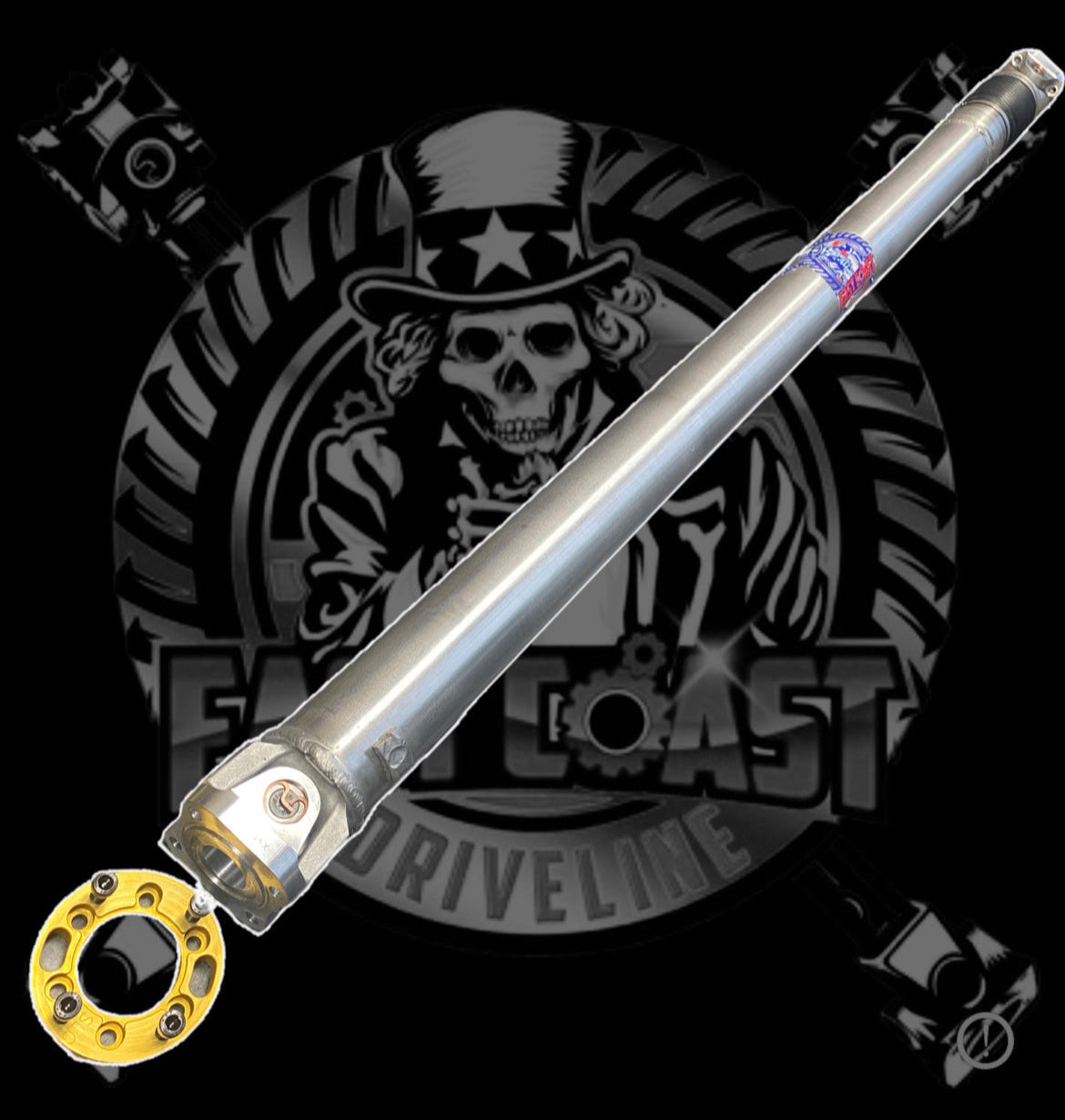2021-2024 BMW M240i G42 xDrive Rear HD 1 Piece Aluminum or Carbon Fiber Driveshaft Assembly with HD DSS CV Axles. BMW OEM 26108834586, 26-10-8-834-586
