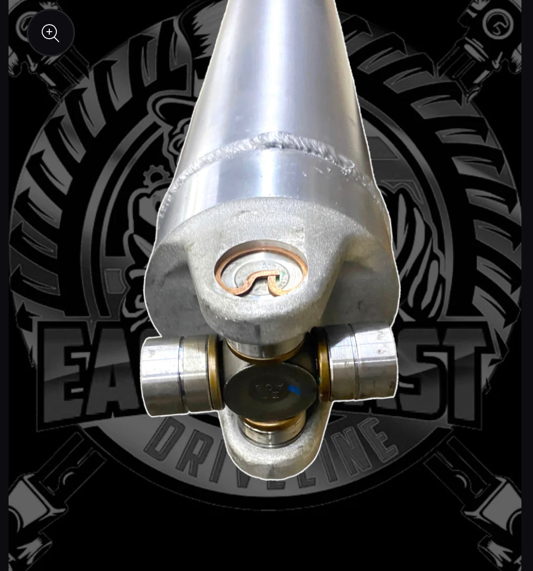 1996-2002 Dodge Ram 2500/3500 5.9L Diesel AWD/4WD Manual 1 Piece 5” Aluminum Driveshaft for Regular Cab 8’ Bed with 241HD T-Case and Dana 80 Differential