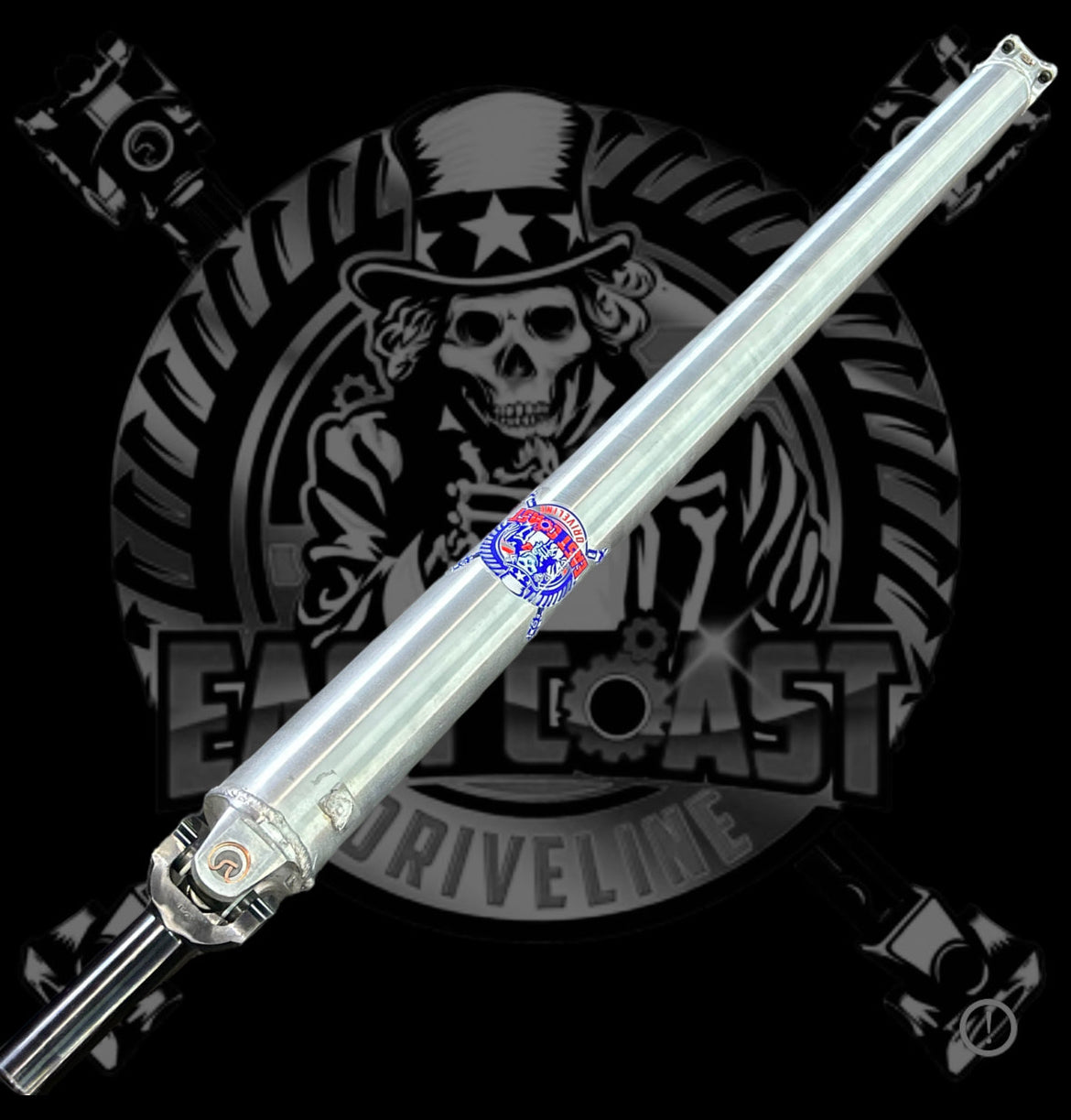 2019-2024 GM Silverado 1500/Sierra 1500- Replaces GM 84907490 AWD 5.3L/6.2L HD Aluminum or HD Carbon Fiber Rear Driveshaft.