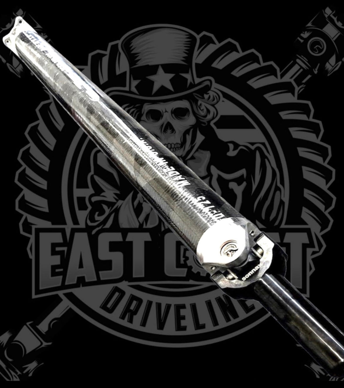 2023-2024 Ford F-150 5.0L V8 Third-Gen Coyote AWD/4WD HD Carbon Fiber or Aluminum Rear Driveshaft for 9.75” Rear Differential ONLY! Replaces Ford OEM ML3Z4602AU, ML3Z-4602-AU, ML34-4602-HLA
