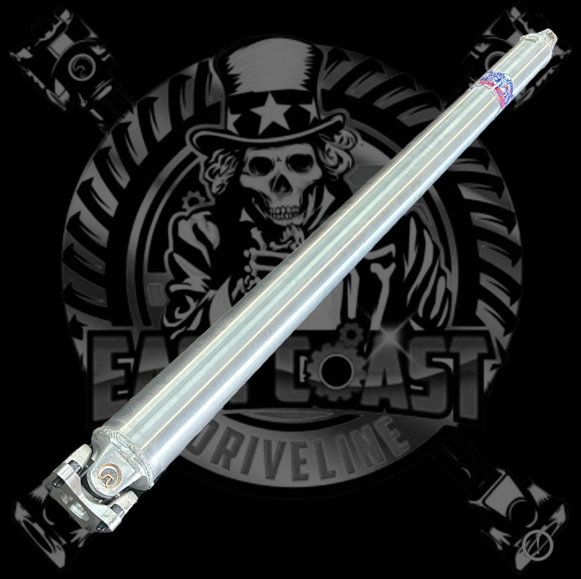 2022-2024 Ford F-150 5.0L V8 Coyote- ML3Z-4602-AT, ML3Z4602AT- AWD/4WD Supercrew, Supercab HD Carbon Fiber or Aluminum Rear Driveshaft for 8.8” Rear Differential ONLY! 145” Wheelbase. Replaces ML34-4602-HKA, ML344602HKA, ML3Z4602AT, ML3Z4602AT