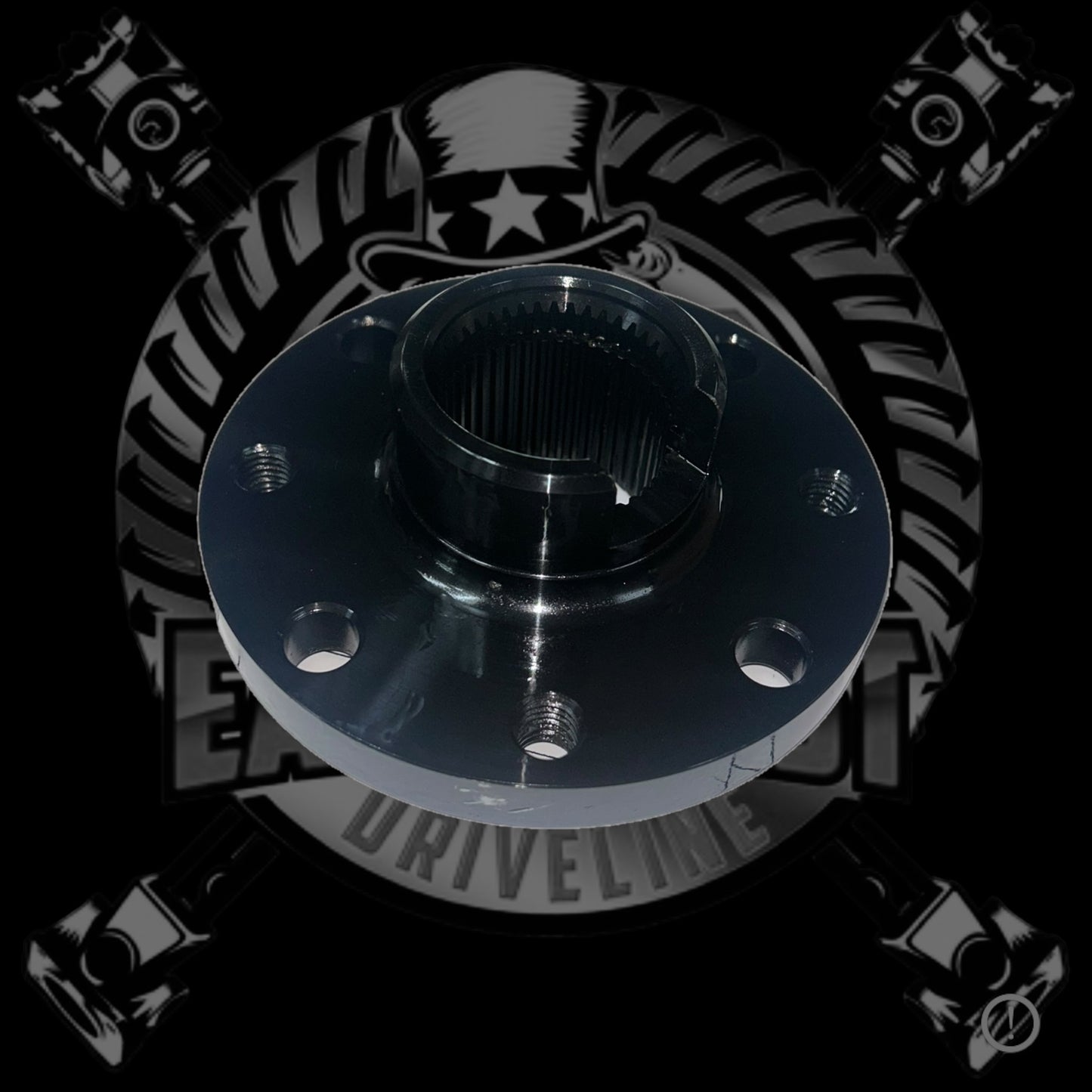 2019-2025 Dodge Ram 2500/3500 5th Gen 6.7L/6.4L Upgraded 1410 or 1350 Series High Angle Double Cardan Front Driveshaft with New Transfer Case bolt-on style Flange Yoke. Big Horn, Laramie, Limited, Limited Longhorn, Lone Star, Power Wagon, Rebel, Tradesman