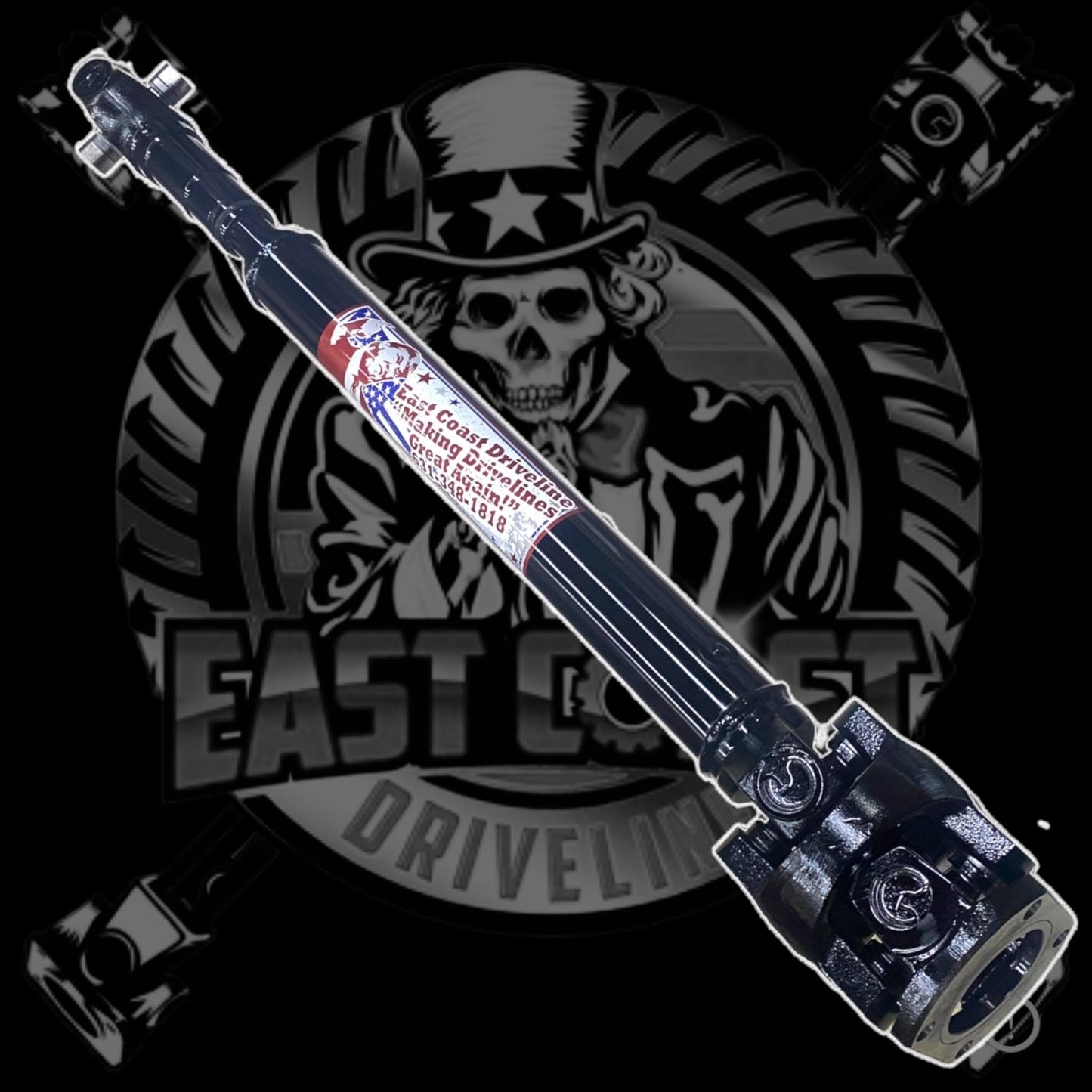 2011-2016 Ford F350 Superduty AWD/4WD Front HD 1350 Series or 1410 Series High Angle Driveshaft
