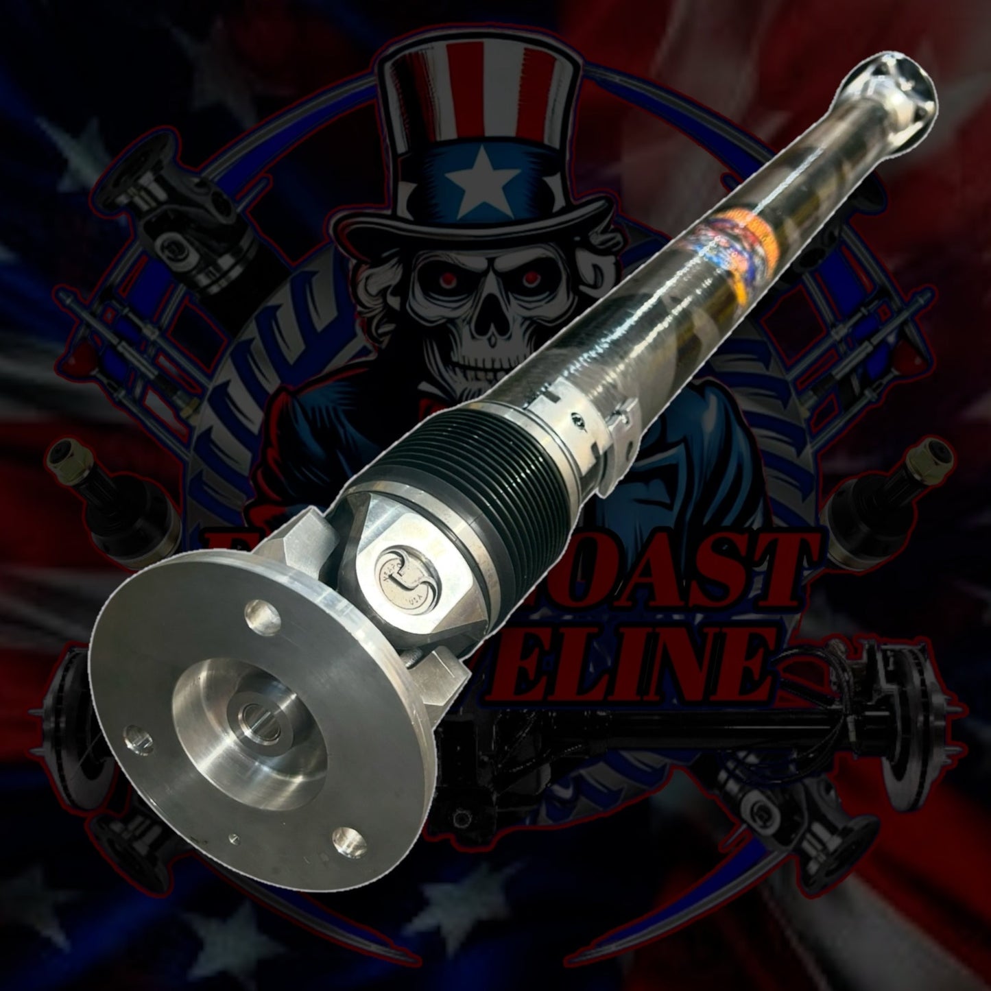 2020-2024 BMW X3M F97/X4M & M Competition F98 S58 3.0L HD 1 Piece Aluminum or Carbon Fiber Driveshaft. Replaces BMW OEM 26-10-9-504-250, 26109504250, 26-10-7-908-443, 26107908443