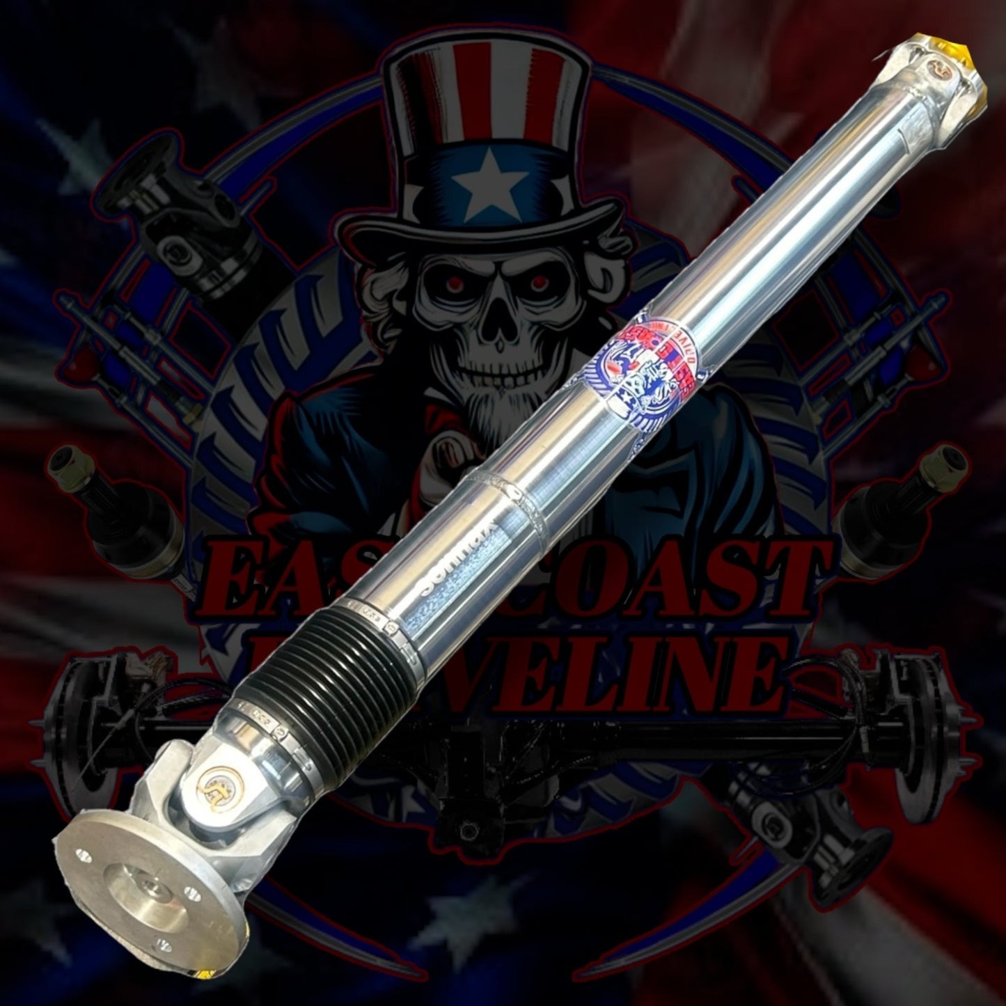 2001-2003 BMW 525i E39 Sedan Manual Upgraded Driveshaft- Replaces OEM 26107523775, 26-10-7-523-775, 26101229576, 26-10-1-229-576