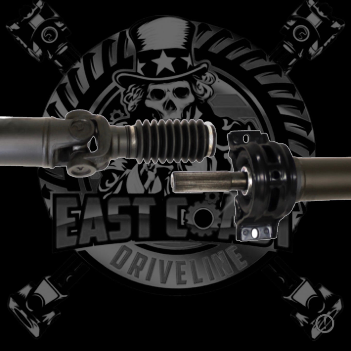 2013-2018 Dodge Ram 2500/3500 AWD/4WD 6.7L Diesel Crew Cab Long Bed 169.5” Wheelbase Laramie, Big Horn Rear HD Driveshaft. REPLACES Mopar 68213397AB