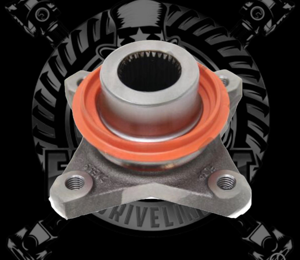 Ford Transit Transmission Conversion Flange Yoke for 6R80 to UJ Flange Style. Requires 34mm 12pt Socket
