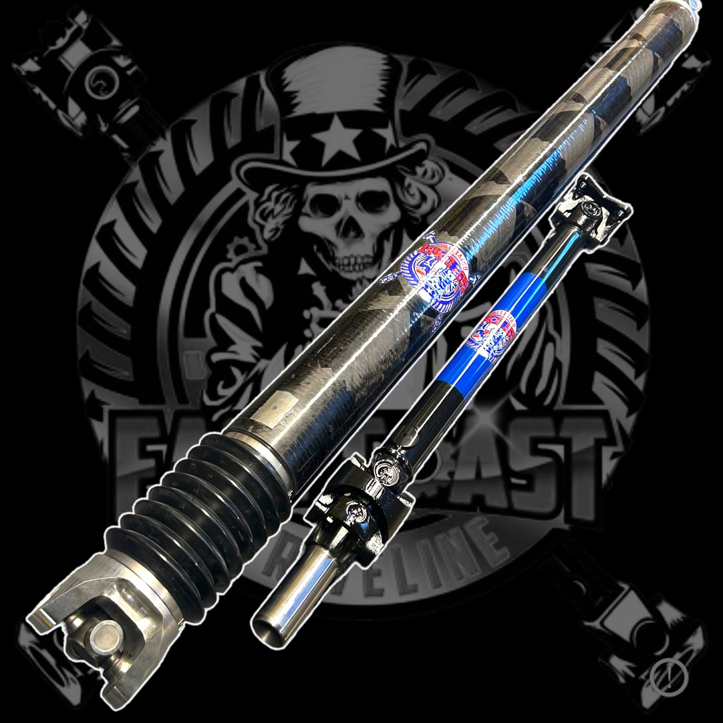 2021-2024 Dodge Ram 1500 TRX 6.2L V8 HD Front & Rear Driveshaft Kit. Mopar 53011134AA & 53011135AF