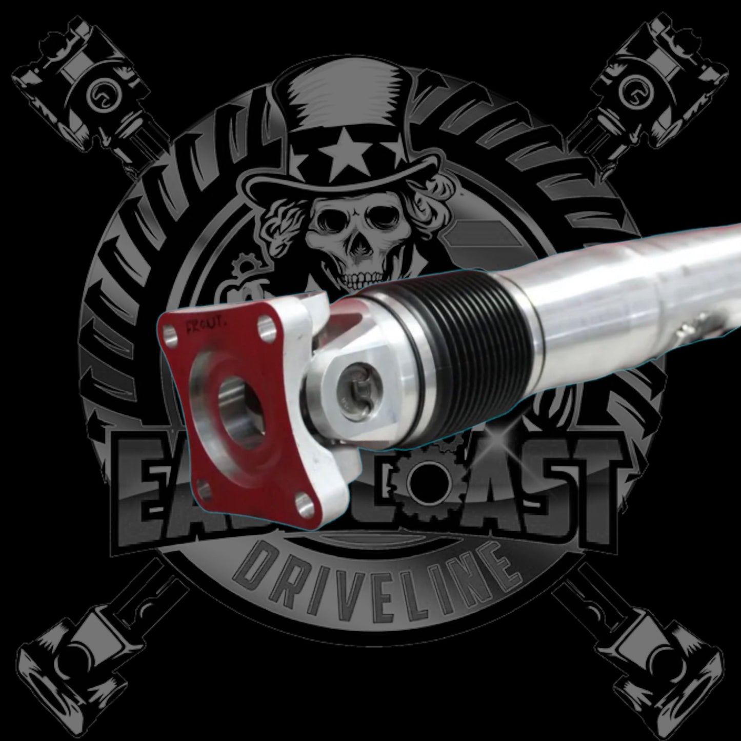 2015-2017 Ford F150 3.5L Turbo 2WD SuperCrew and SuperCab 6.5’Bed 145”WB HD 5" 1350 Series 1 Piece Aluminum Driveshaft