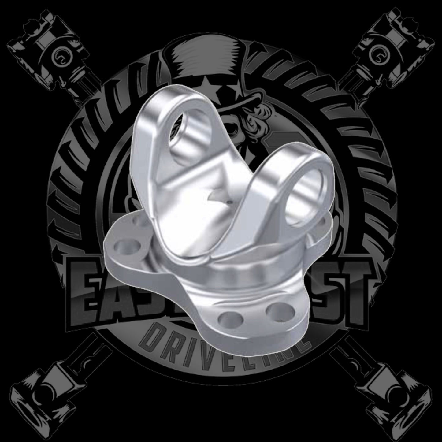 1350 Series 2024-T861 Aluminum Adapter Flange 110mm Bolt Circle- AF1350-110 - for Dodge Charger (2006-2014), Chrysler 300 (2006-2014), Pontiac GTO (2005-2006), Chevy Camaro (2010-2021), Cadillac CTS-V (2016+), 10L80, 6L80, 6L90, 8L90, TR-6060, TR-3160