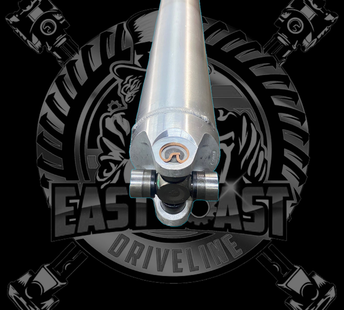 1999-2002 Ford F450 Superduty 7.3L Diesel AWD Dually 165”WB HD 1480 Series 5” Aluminum Slip Driveshaft with New Hardware
