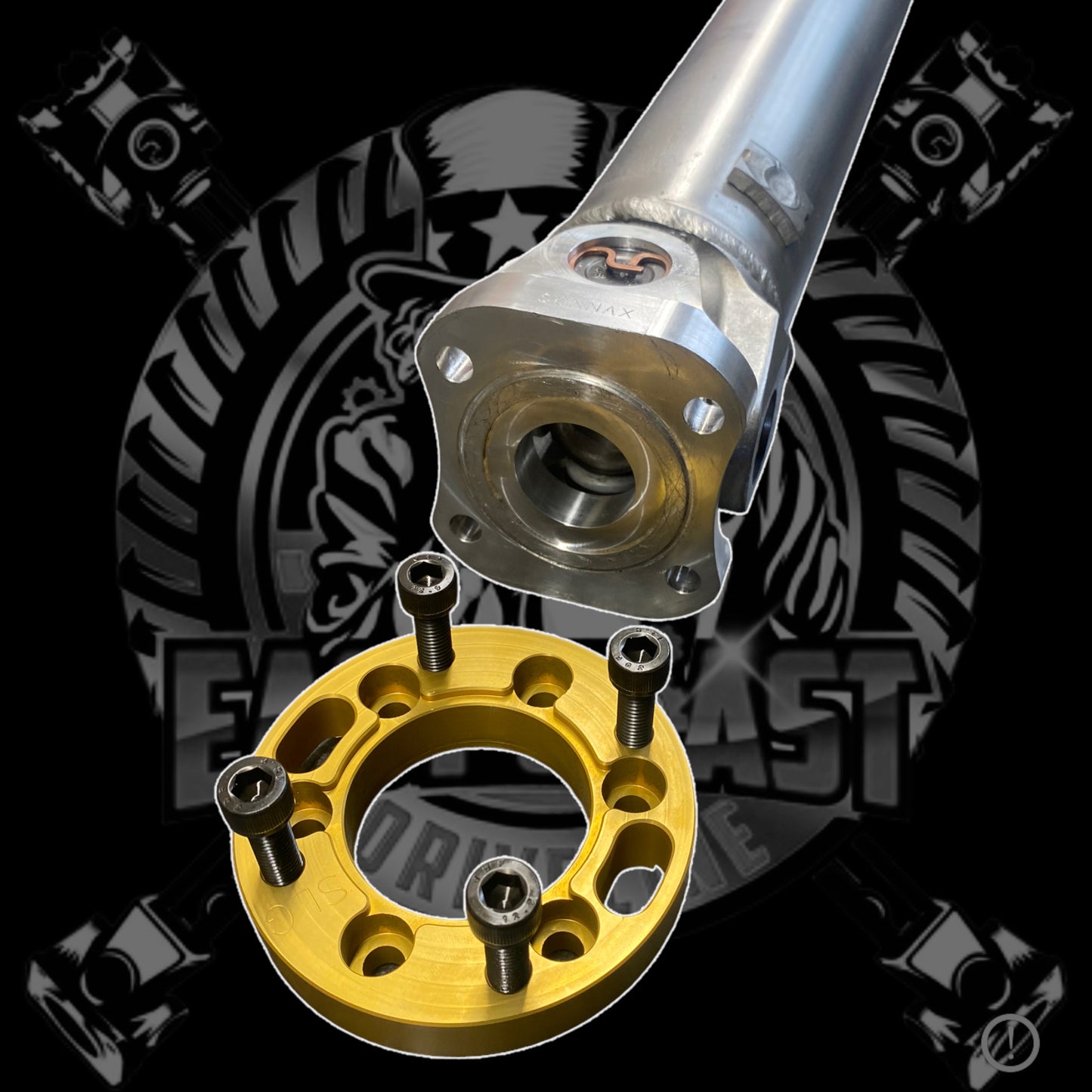 BMW M3 E30 / E36 / E46 Front E36, E46, E39, E9X Rear Custom Aluminum or Carbon Fiber HD Driveshaft (automatic and manual)