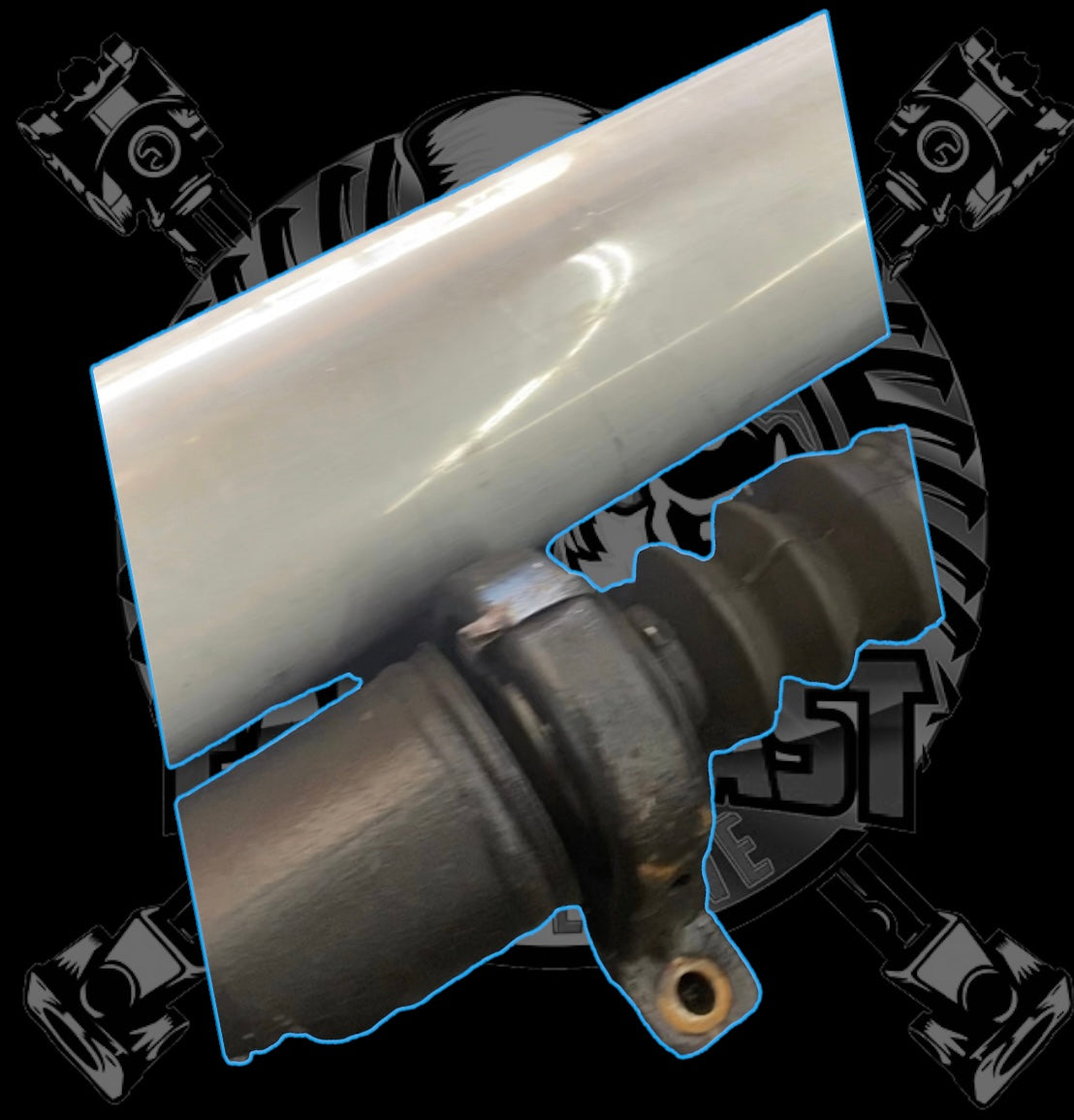2003-2007 Ford F250 / F350 SUPER DUTY 6.0L Diesel AWD/4WD Crew Cab 8’ Bed 172” Wheelbase HD Rear Driveshaft