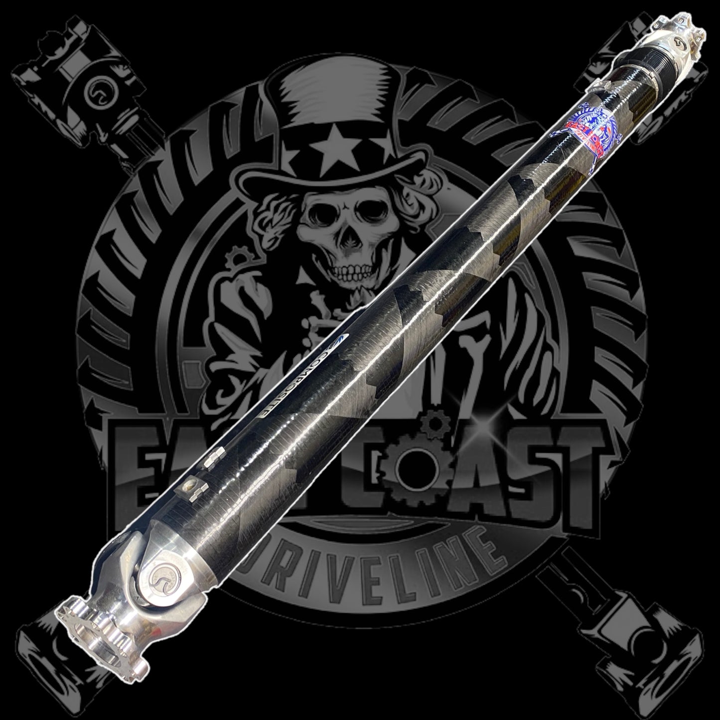 2021-2023 Dodge Durango SRT Hellcat 6.2L V8 HD 1 Piece Driveshaft. Replaces Mopar P53011413AB, 53011413AC