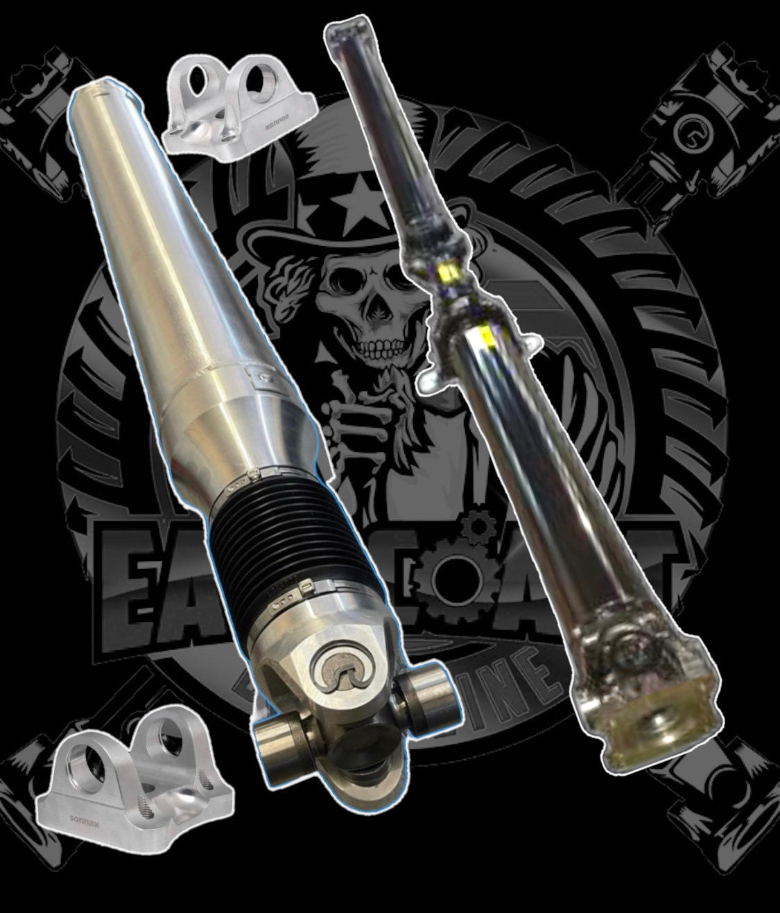 2011-2014 Ford F350 Super Duty AWD 6.7L Diesel Dually Crew Cab 8’ Bed 172”WB HD 1 Piece 1480 Series Aluminum Driveshaft