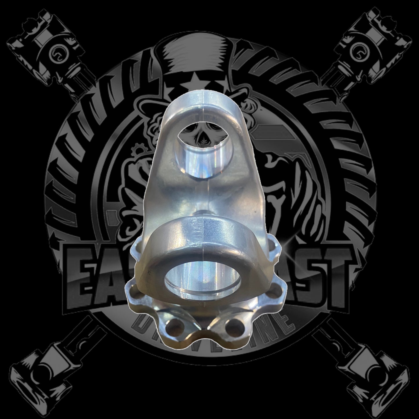 1350 Series 2024-T861 Aluminum Adapter Flange 88mm Bolt Circle Diameter with 8 Bolt Holes. Fits Rear Diff on Scat Pack, Chrysler 300, Dodge Hellcat (15+) Dodge SRT 392 (13+) Jeep Trackhawk (18+)