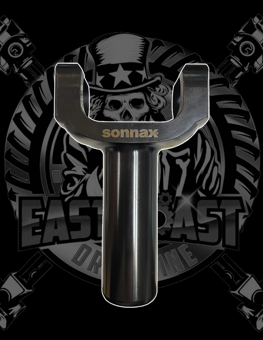Sonnax T3-3-6081HP forged chromoly performance slip yoke Powerglide, 200-4R, TH350, 4L60 (700-R4), 4L60-E; Muncie M20, M21 & M22 with 27-tooth spline; Saginaw 3- & 4-speed
