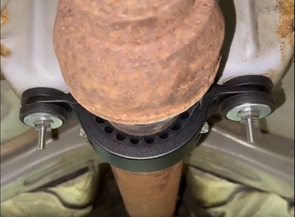 2011+ Dodge WD Durango/Jeep WK2 Grand Cherokee Driveshaft Center Support Bearing Carrier Upgrade + P4D HD Differential Brace Kits