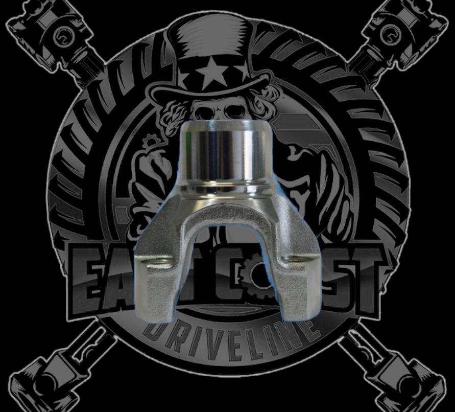 Forged Jeep JT Gladiator Front 1350 Series Half Round CV Transfer Case Yoke.