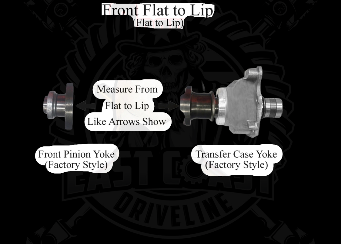 2020-2023 Jeep Gladiator Front 1350 Series XTreme Duty Front Driveshaft